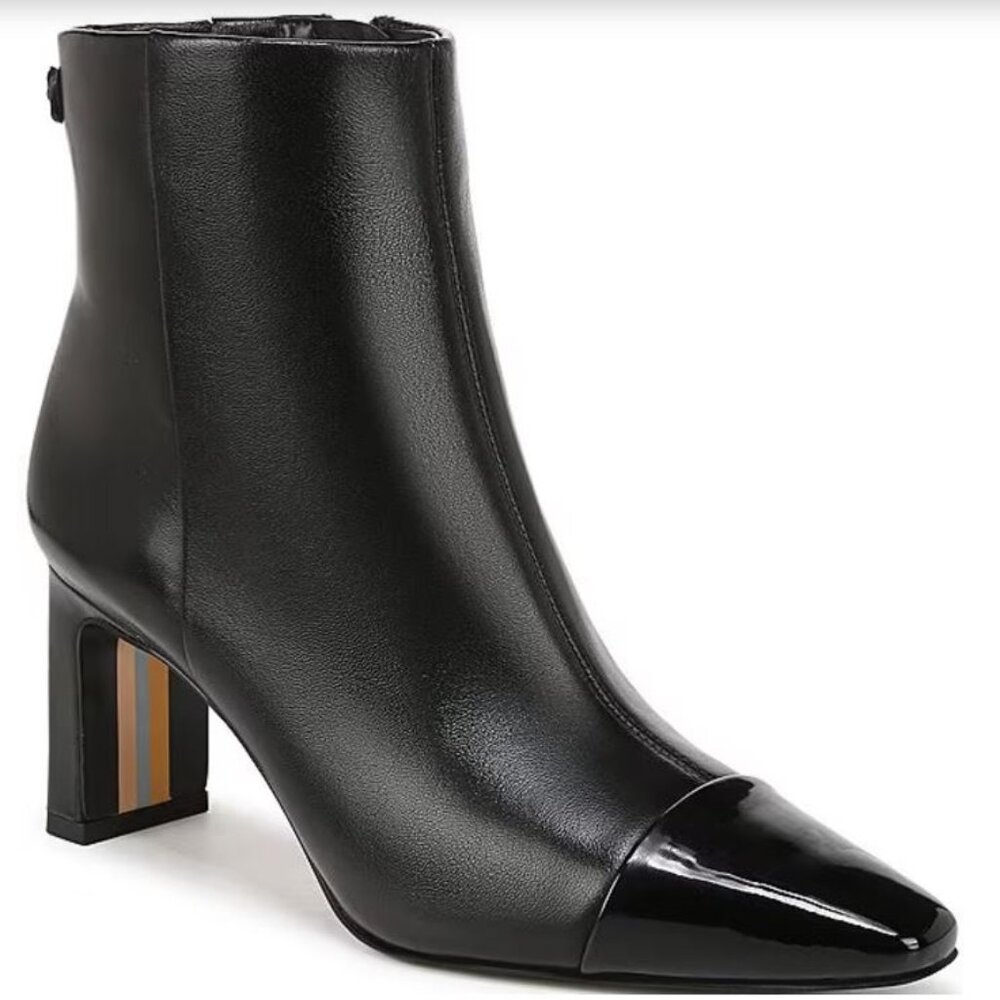 NEW Sam Edelman Cap Toe Ankle Leather Bootie-9 M